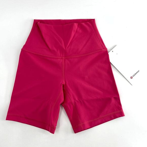 Lululemon Raspberry Coulis Align™ High-Rise Short 6" Size 2 - Picture 6 of 10
